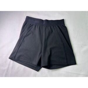 Victoria's‎ Secret PINK Black Yoga Shorts Medium Booty Athleisure Retro Workout